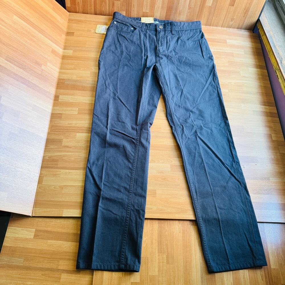 English laundry walker slimmer through the leg charcoal gray pants nwt 32x32